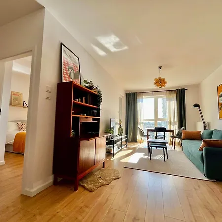 Panorama Elegance - 2km Od Plazy - Rent A 아파트 그단스크