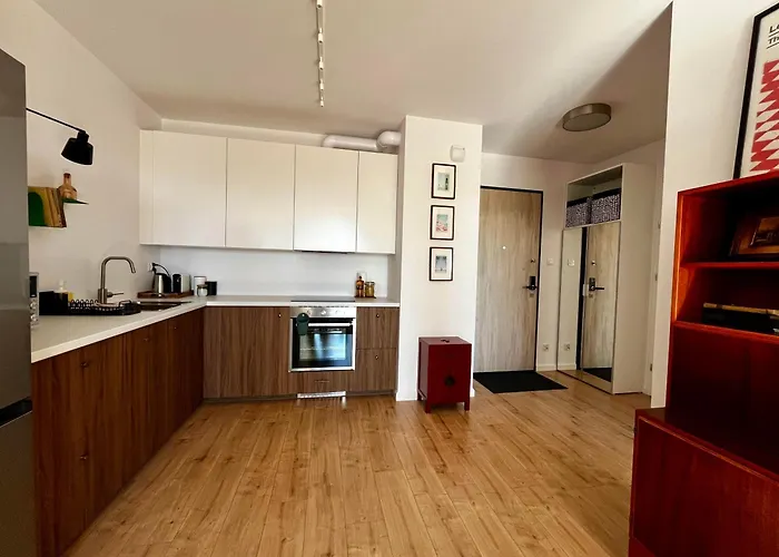 公寓 Panorama Elegance - 2km Od Plazy - Rent A 格但斯克