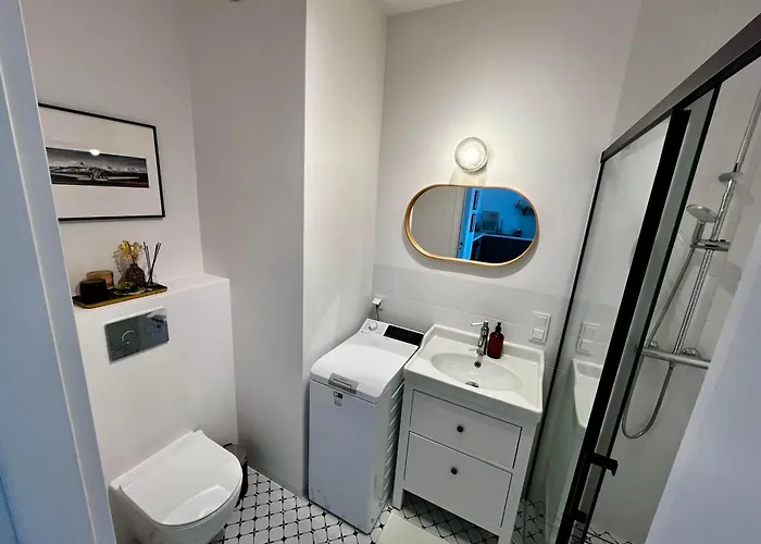 公寓 Panorama Elegance - 2km Od Plazy - Rent A 格但斯克